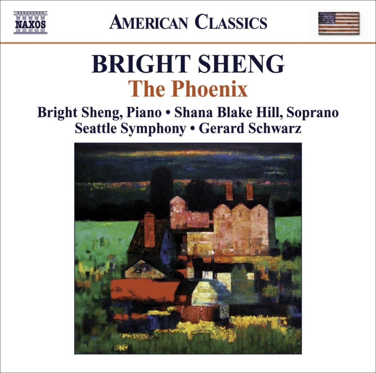 Afbeelding van Bright Sheng, Shana Blake Hill, Seattle Symphony, Gerard Schwarz - Sheng: The Phoenix