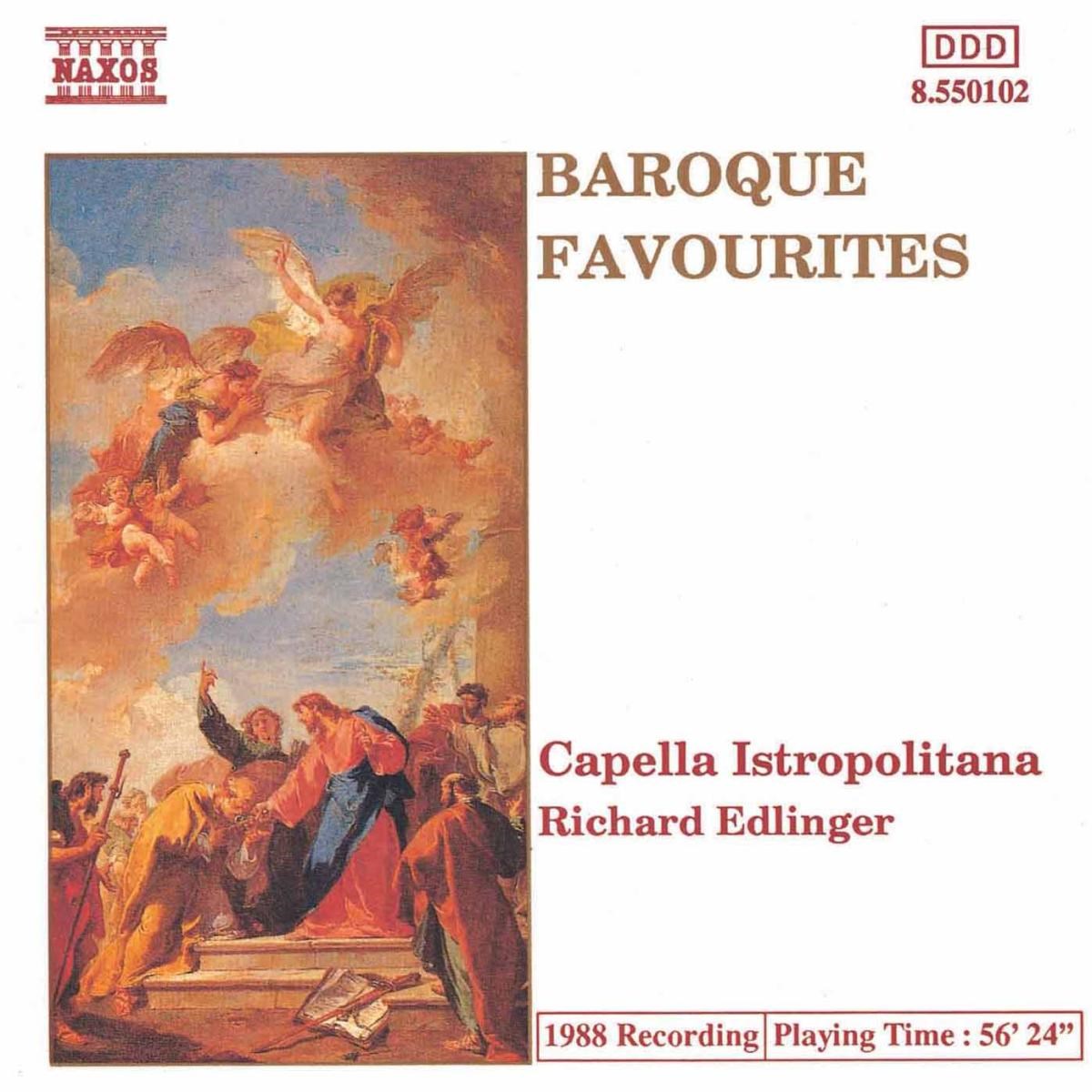 Afbeelding van Capella Istropolitana, Richard Edlinger - Baroque Favourites