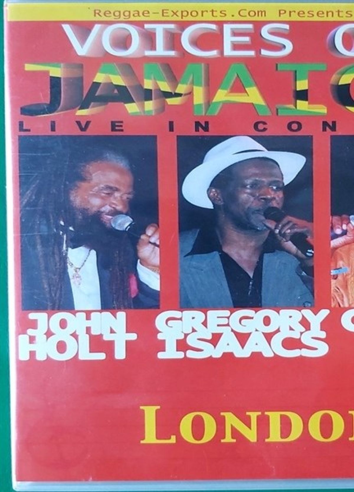 John Holt & Gregory Isaacs & Cocoa Tea - Voices Of Jamaice Live In Concert