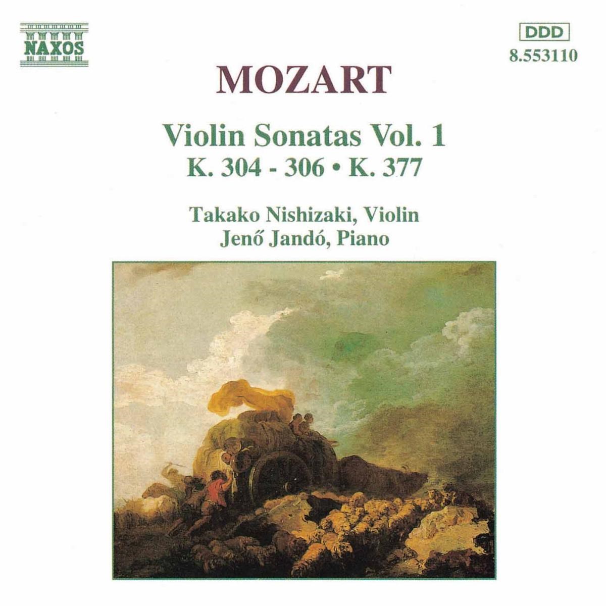 Afbeelding van Takako Nishizaki & Jeno Jandó - Mozart: Violin Sonatas 1
