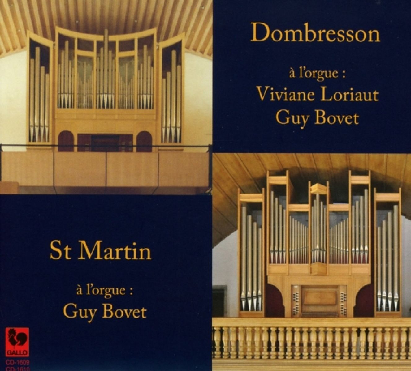 Guy Bovet & Viviane Loriaut - Dombresson - St Martin