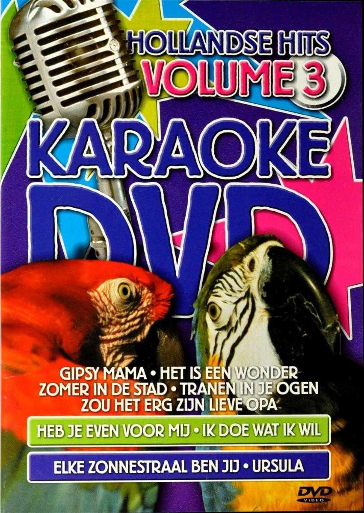 Afbeelding van Various Artists - Karaoke DVD: Hollandse Hits Vol. 3