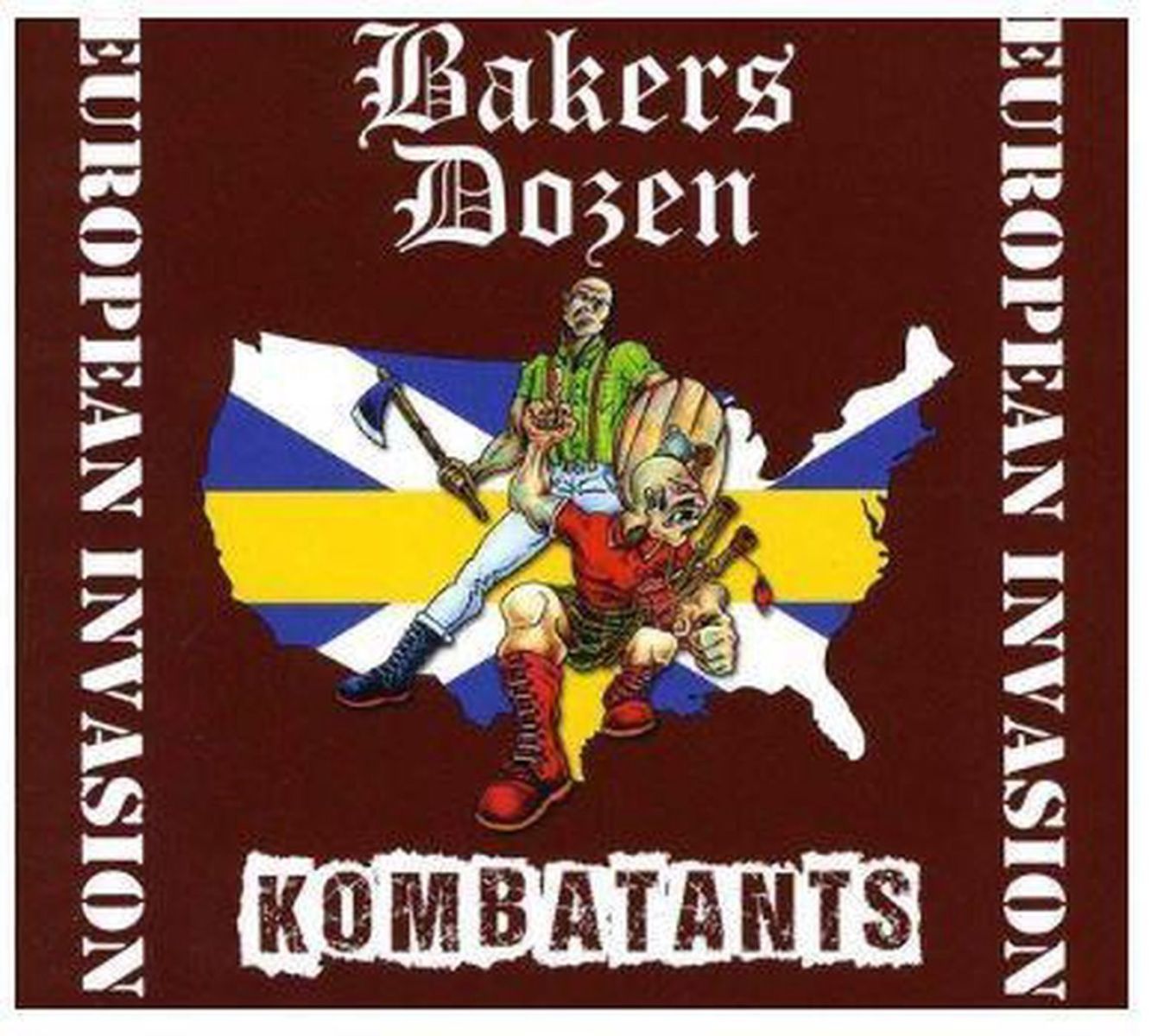 Bakers Dozen & Kombatants - European Invasion Splti