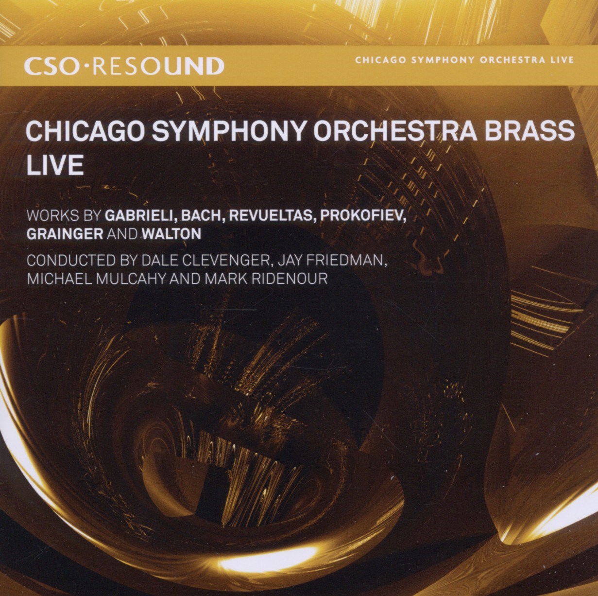 Afbeelding van Chicago Symphony Orchestra - J.S. Bach: Chicago Symphony Orchestra Brass Live