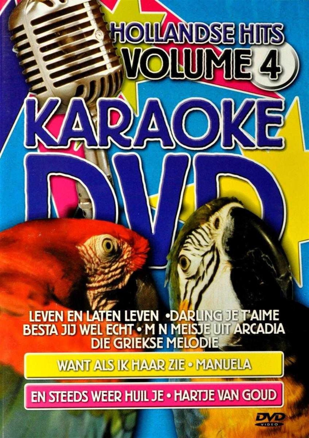 Afbeelding van Various Artists - Karaoke DVD: Hollandse Hits Vol. 4