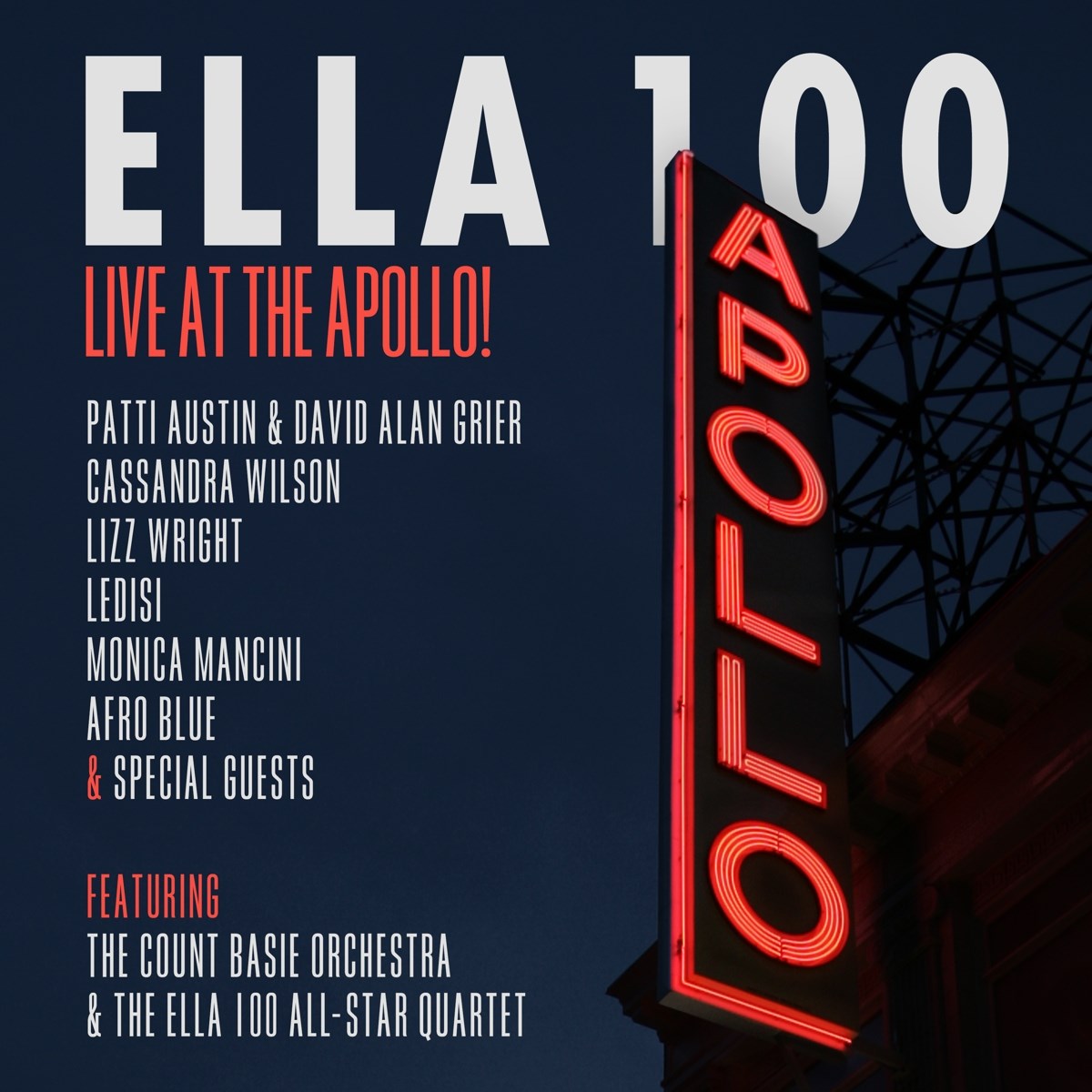 Afbeelding van Various Artists - Ella 100 - Live At The Apollo