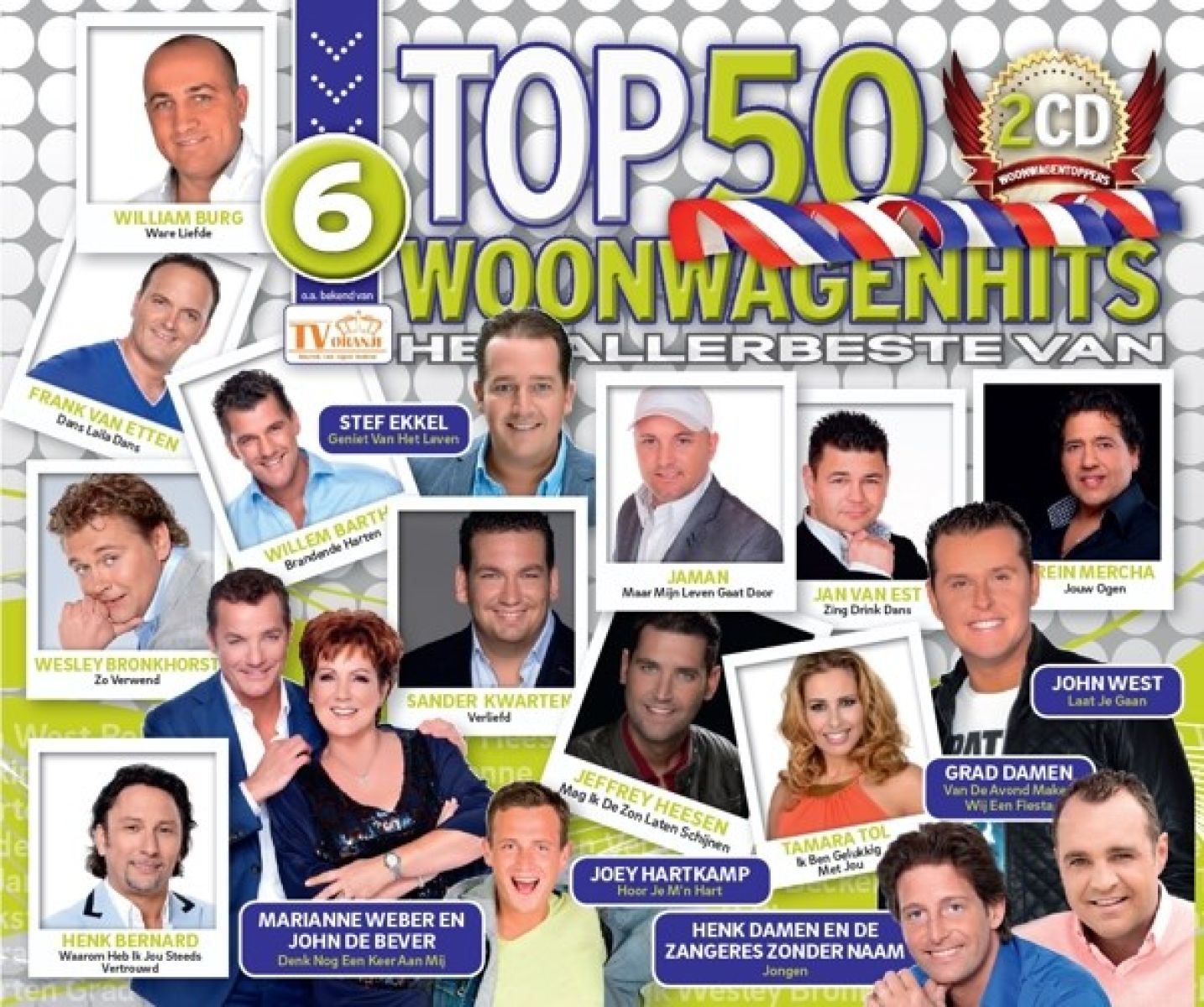 Afbeelding van Woonwagenhits Top-50 Vol. 6