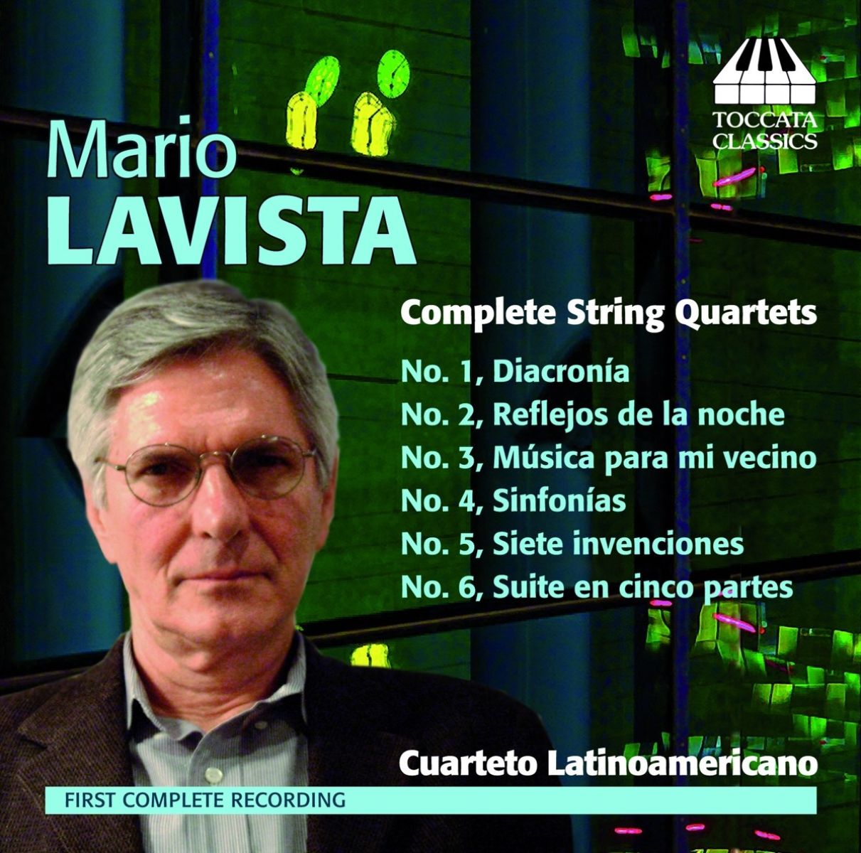 Afbeelding van Cuarteto Latinoamericano - Mario Lavista: Complete String Quartets