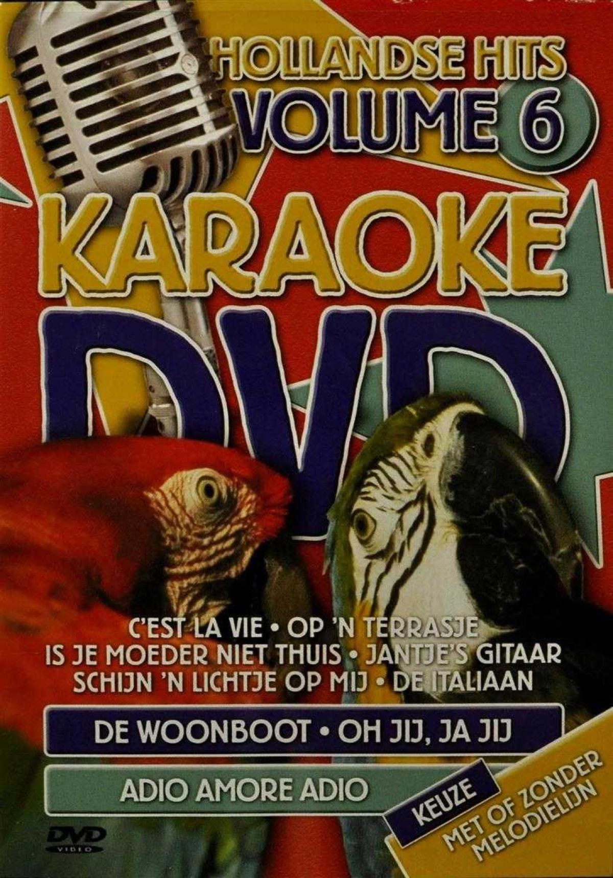 Afbeelding van Various Artists - Karaoke DVD: Hollandse Hits Vol. 6