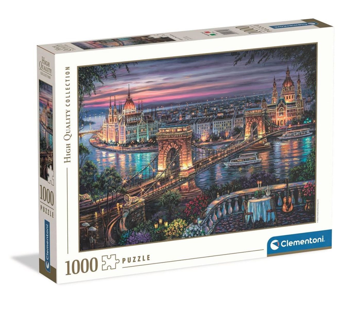 Lights Of The Danube HQC (1000 stukjes)