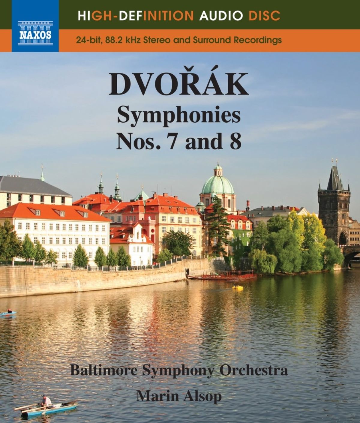 Afbeelding van Baltimore Symphony Orchestra, Marin Alsop - Dvořák: Symphonies Nos. 7 & 8