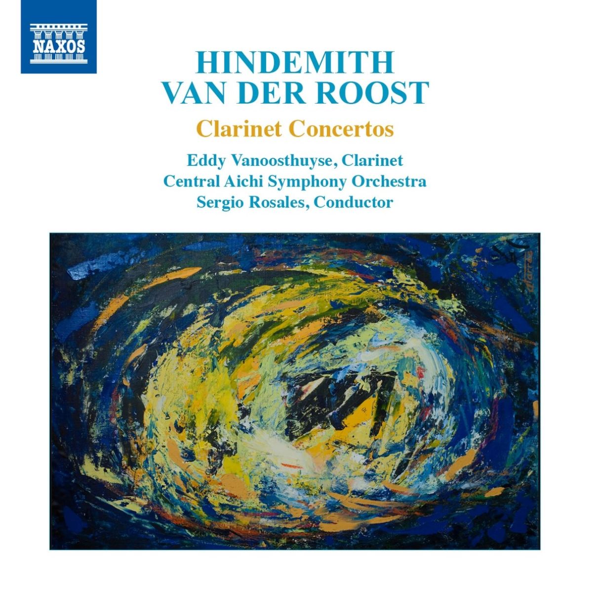 Afbeelding van Eddy Vanoosthuyse & Central Aichi Symphony Orchestra - Clarinet Concertos