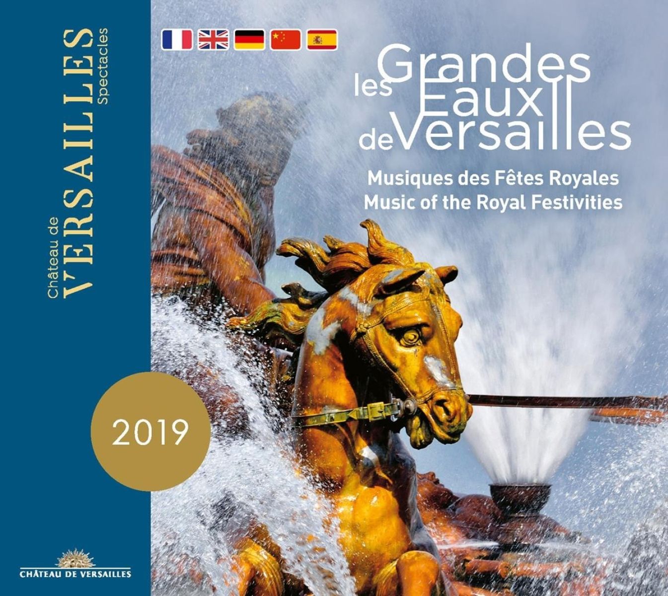 Afbeelding van Collegium 1704, Václav Luks, Galilei Consort - Les Grandes Eaux De Versailles (Musiques Des Fêtes Royales)