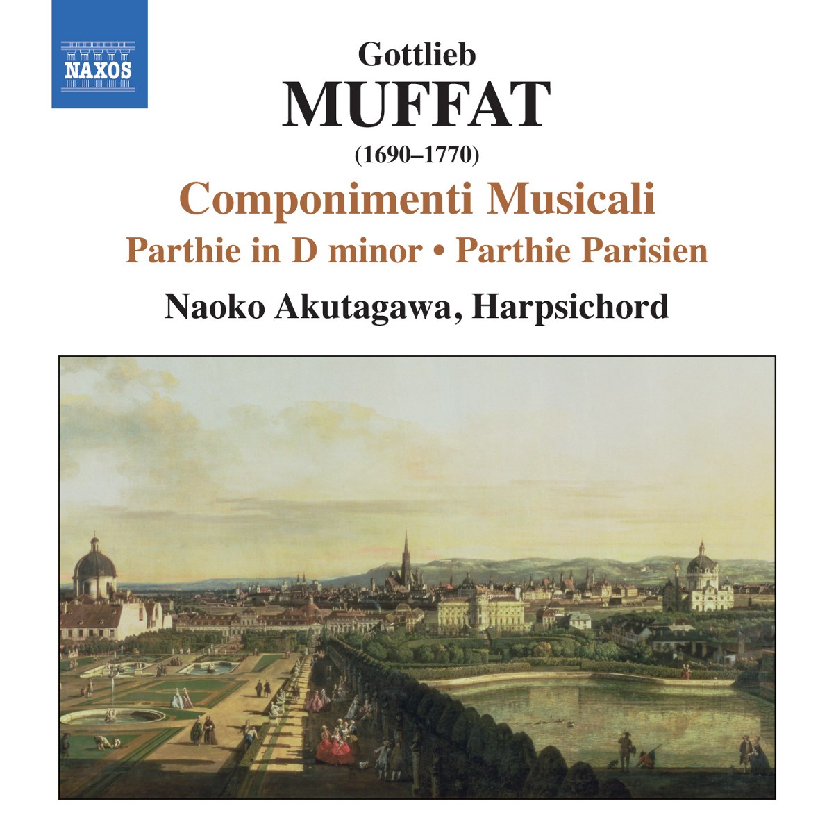 Afbeelding van Naoko Akutagawa - Muffat: Componimenti Musicali (Suites For Harpsichord)