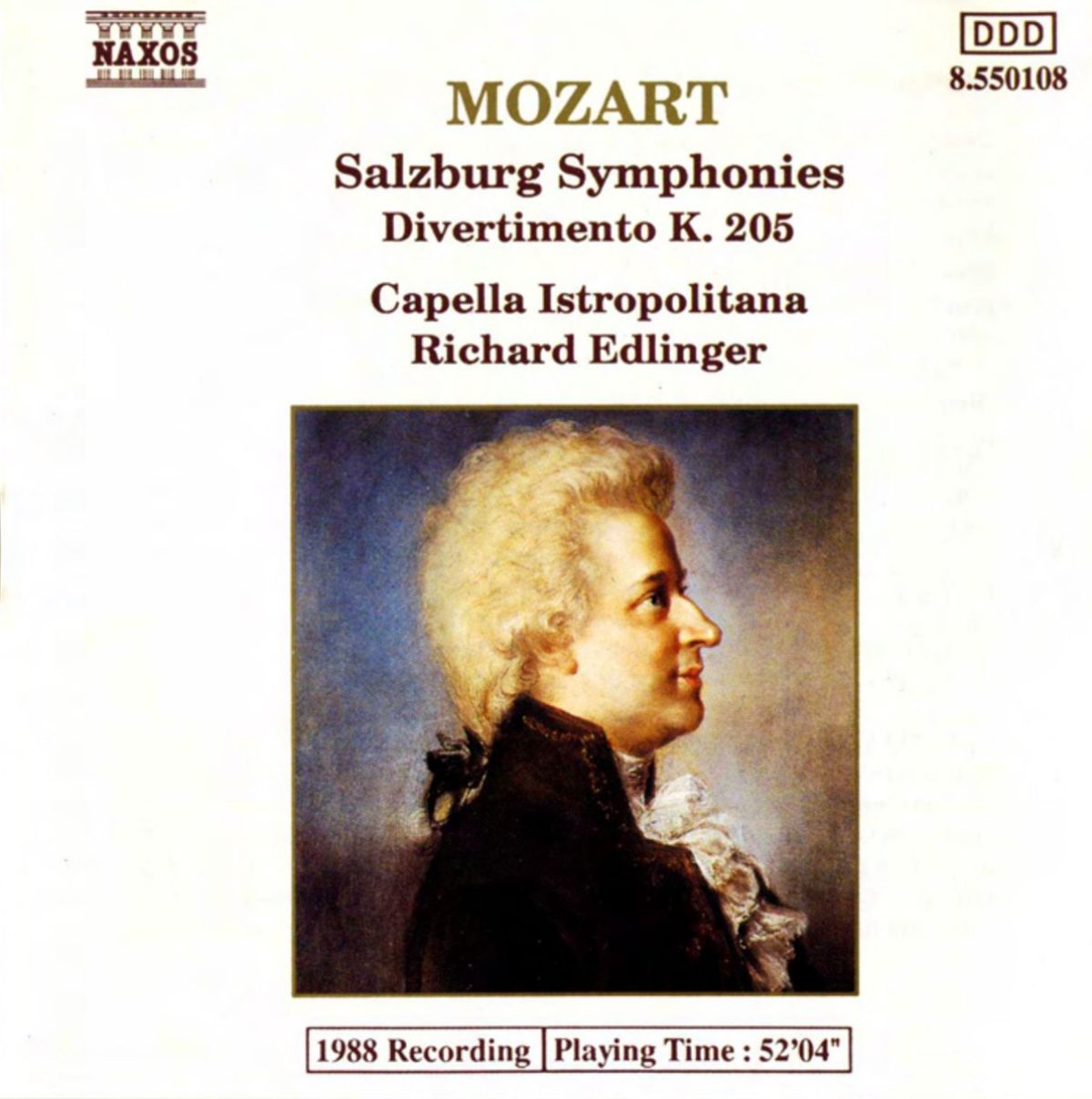 Capella Istropolitana, Richard Edlinger - Mozart: Salzburg Symphonies | Divertimento