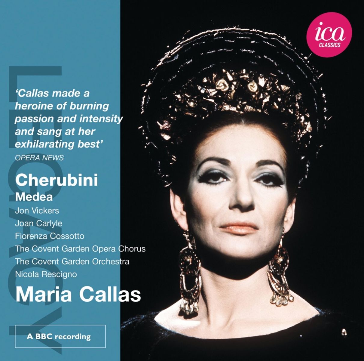 Afbeelding van Maria Callas, Orchestra Of The Royal Opera House - Cherubini: Medea