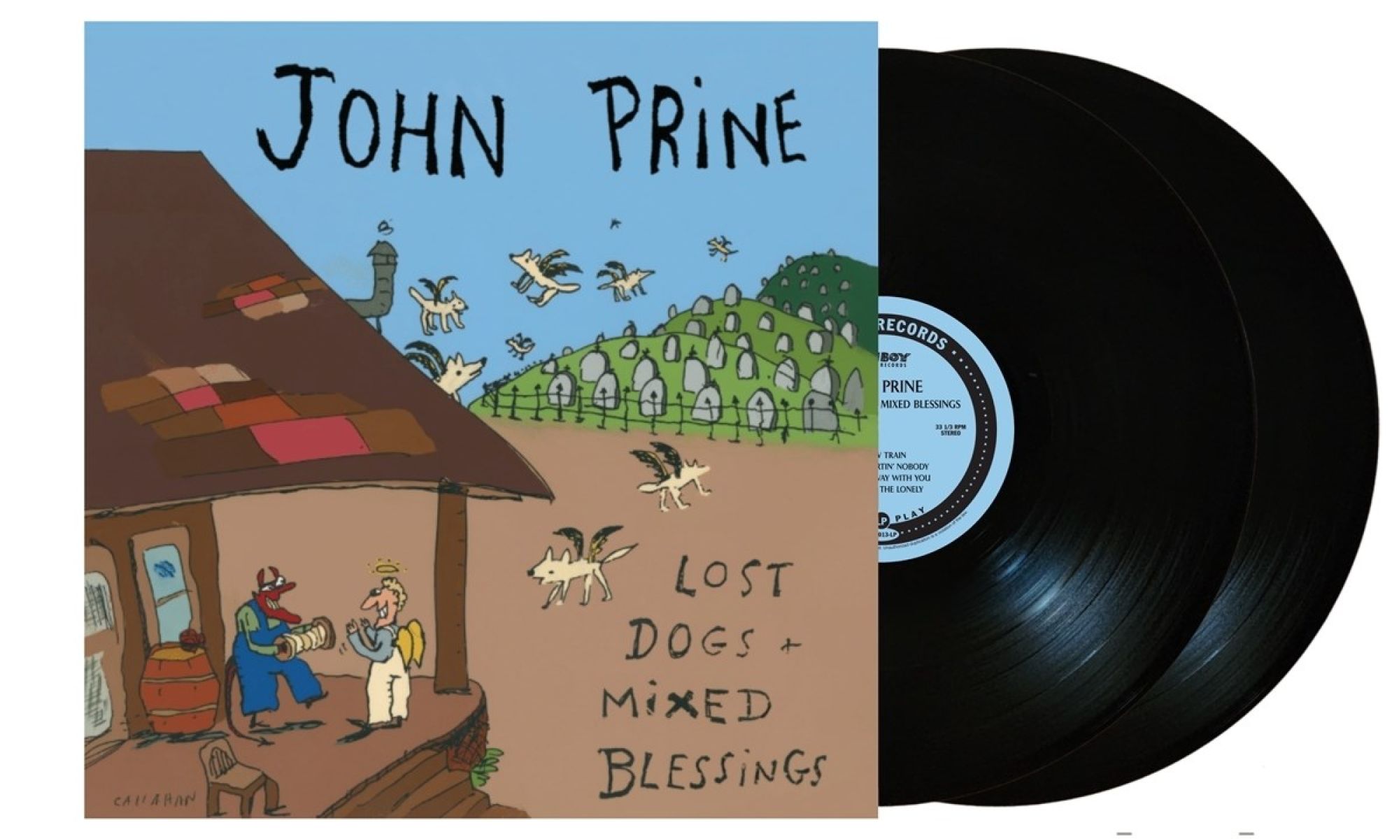 Afbeelding van John Prine - Lost Dogs + Mixed Blessings