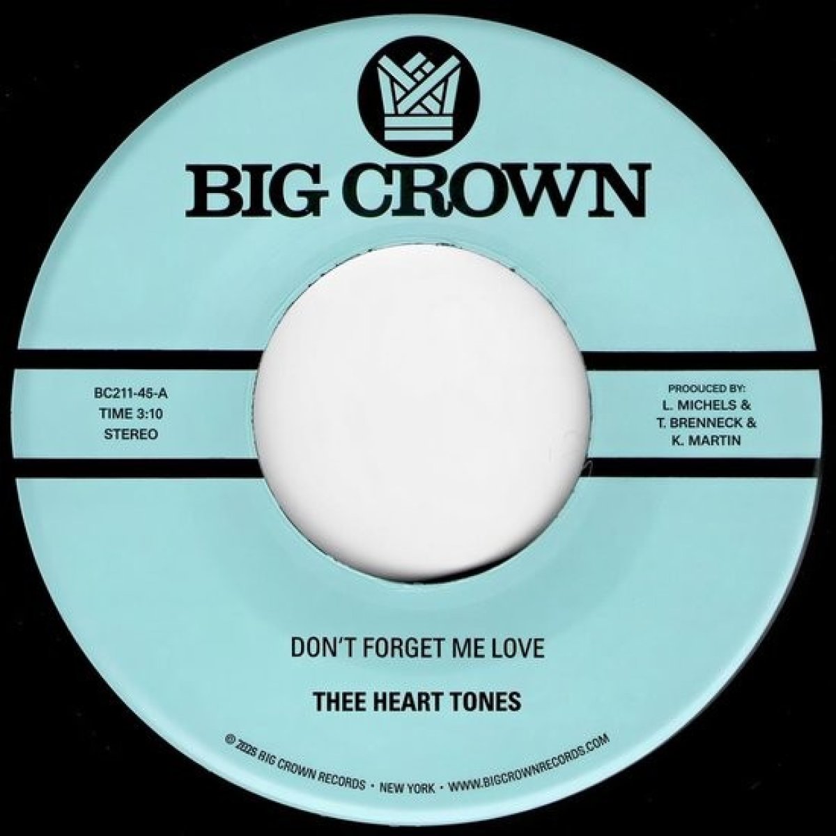 Afbeelding van Thee Heart Tones - Don't Forget