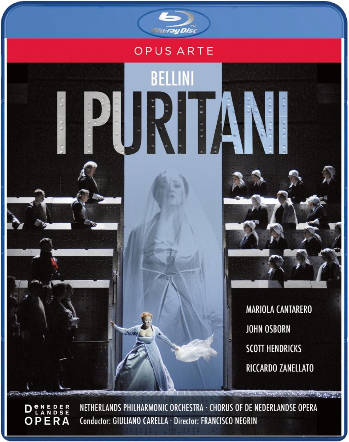 Afbeelding van Netherlands Philharmonic Orchestra, Giuliano Carella - Bellini: I Puritani