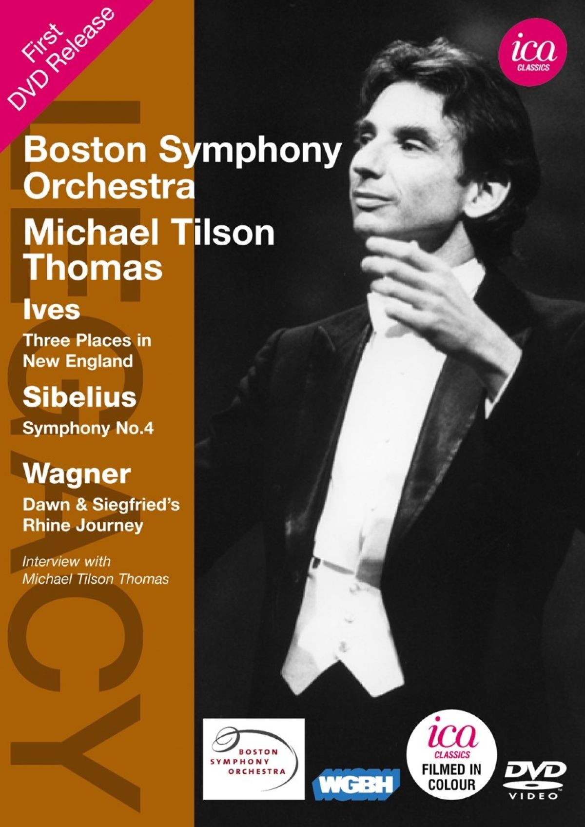Afbeelding van Boston Symphony Orchestra & Michael Tilson Thomas - Ives: 3 Places In New England - Sibelius: Symphony