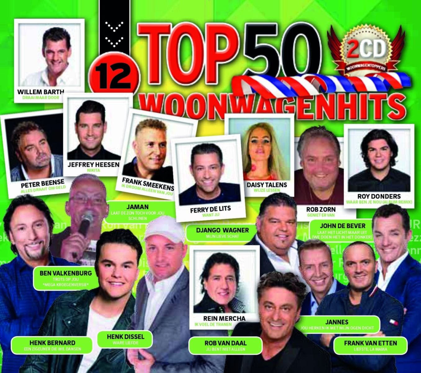 Afbeelding van Various Artists - Woonwagenhits Top 50 Volume 12