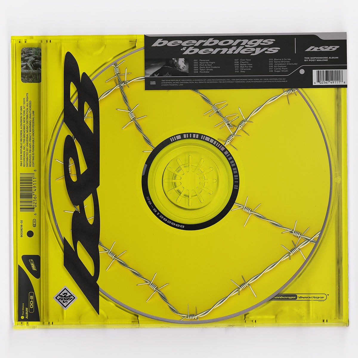 Afbeelding van Post Malone - Beerbongs & Bentleys