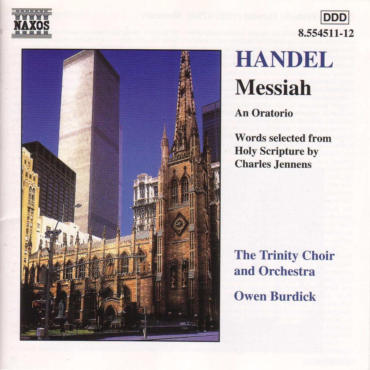 Afbeelding van Trinity Choir And Orchestra - Händel: Messiah