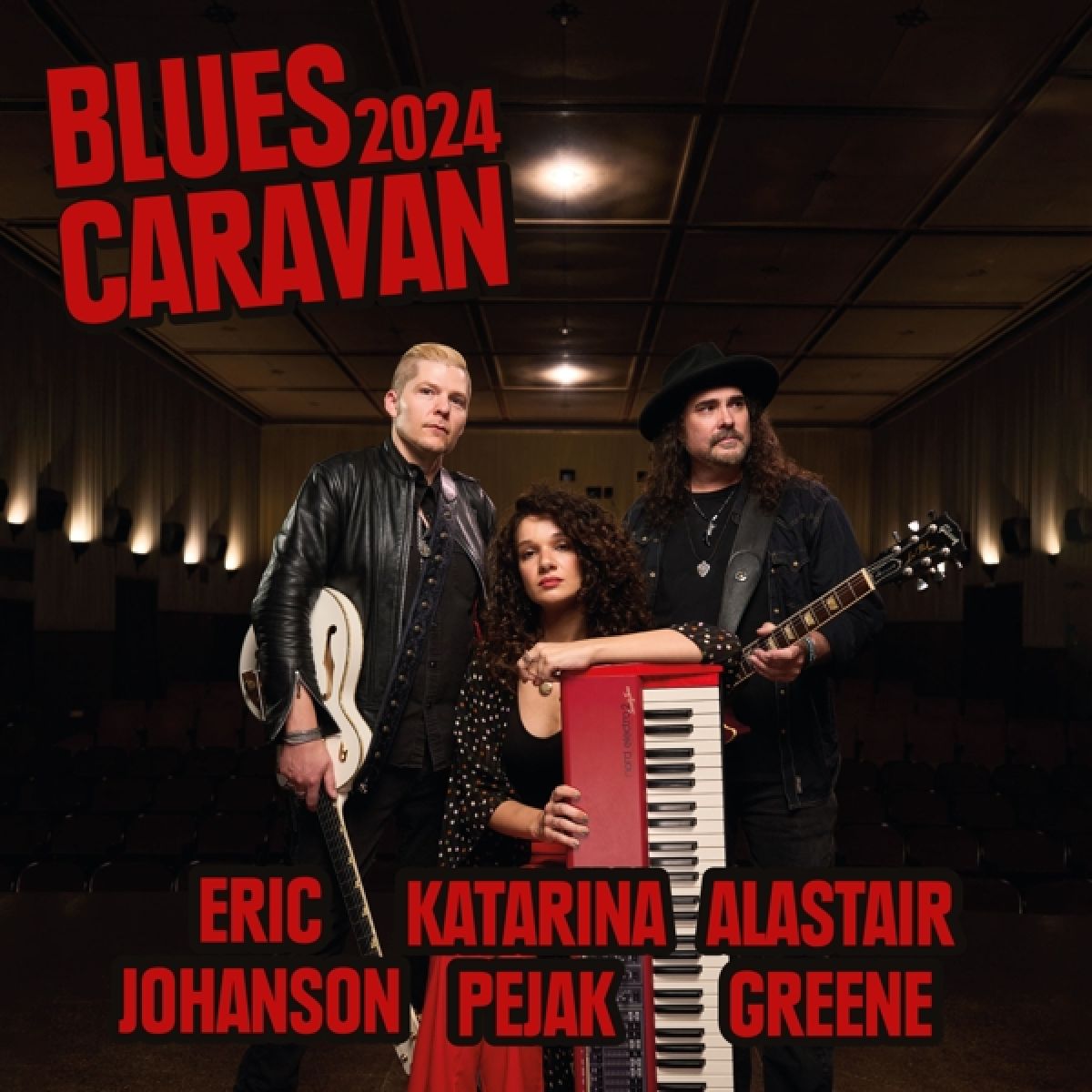 Afbeelding van Alastair Greene, Eric Johanson & Katarina Pejak - Blues Caravan 2024