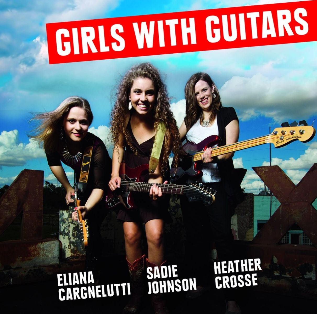 Afbeelding van Elinia Cargnelutti, Sadie Johnson, Heather Crosse - Girls With Guitars