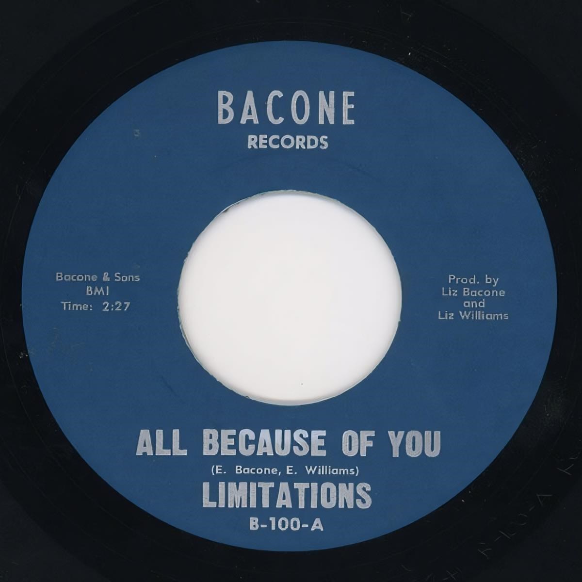 The Limitations - All Because Of You/My Baby