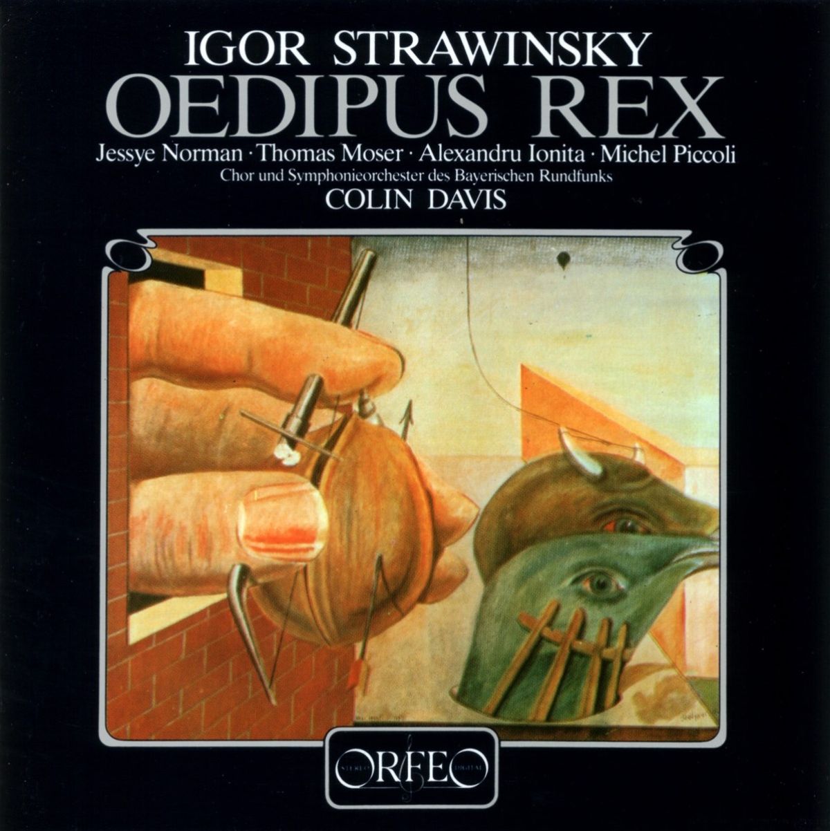 Afbeelding van essye Norman, Thomas Moser, Siegmund Nimsgern, Jessye Norman, Michel Piccoli - Stravinsky: Oedipus Rex