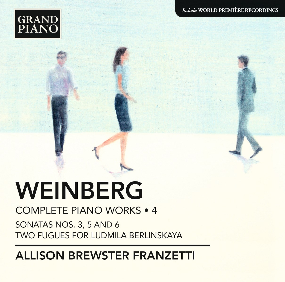 Afbeelding van Allison Brewster Franzetti - Weinberg: Complete Piano Works 4