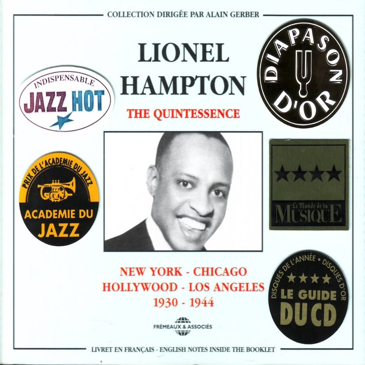 Afbeelding van Lionel Hampton - New York Chicago Hollywood Los Angeles 1930 - 1944