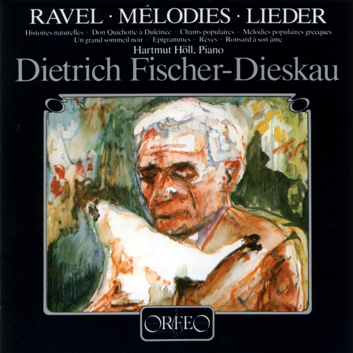 Afbeelding van Dietrich Fischer-Dieskau, Hartmut Höll - Ravel: Ausgewählte Lieder