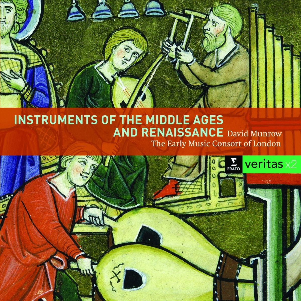 Afbeelding van The Early Music Consort Of London, David Munrow - Instruments Of Middle Ages And Renaissance