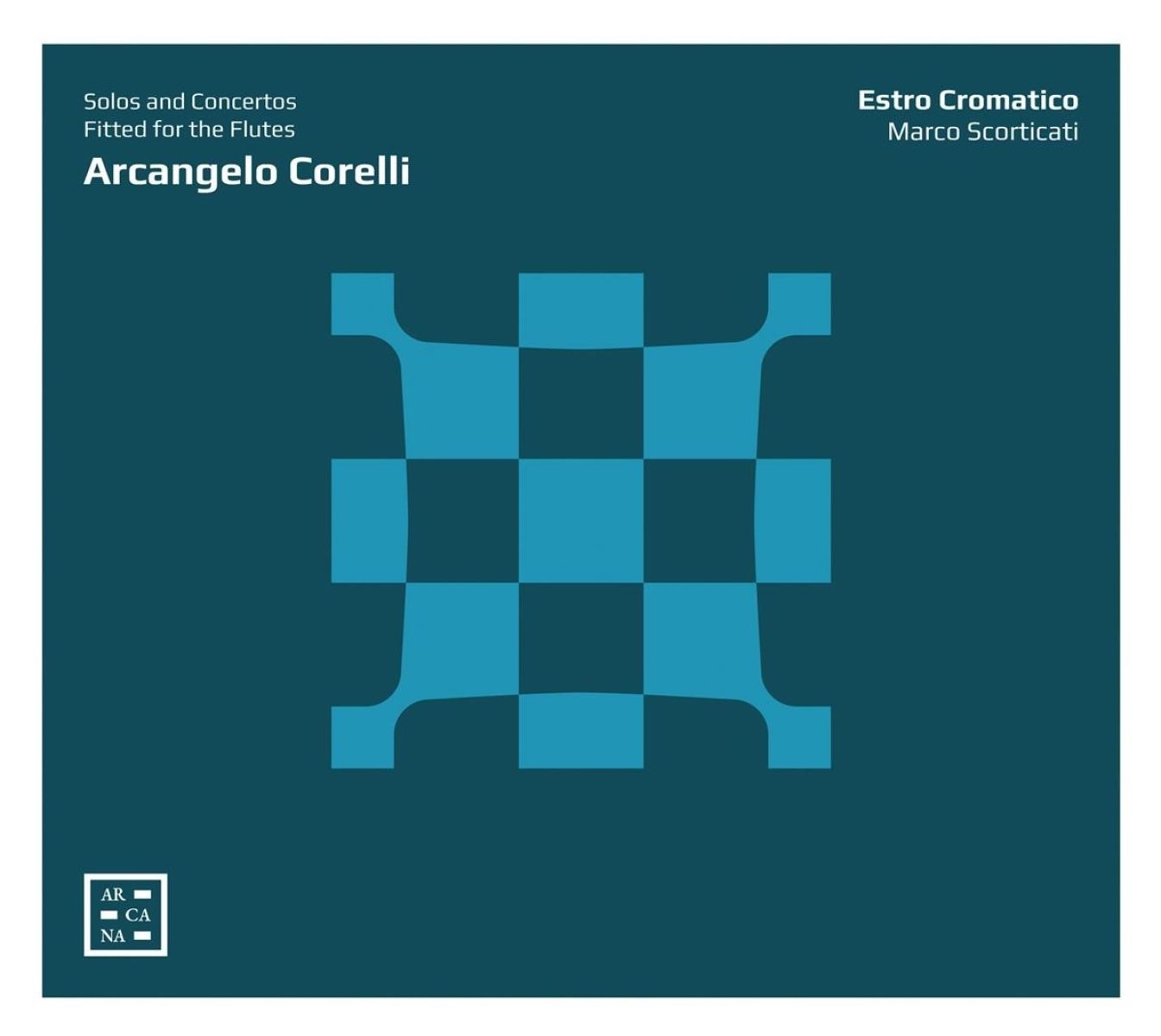 Afbeelding van Estro Cromatico & Marco Scorticati - Corelli: Solos And Concertos Fitted For The Flutes