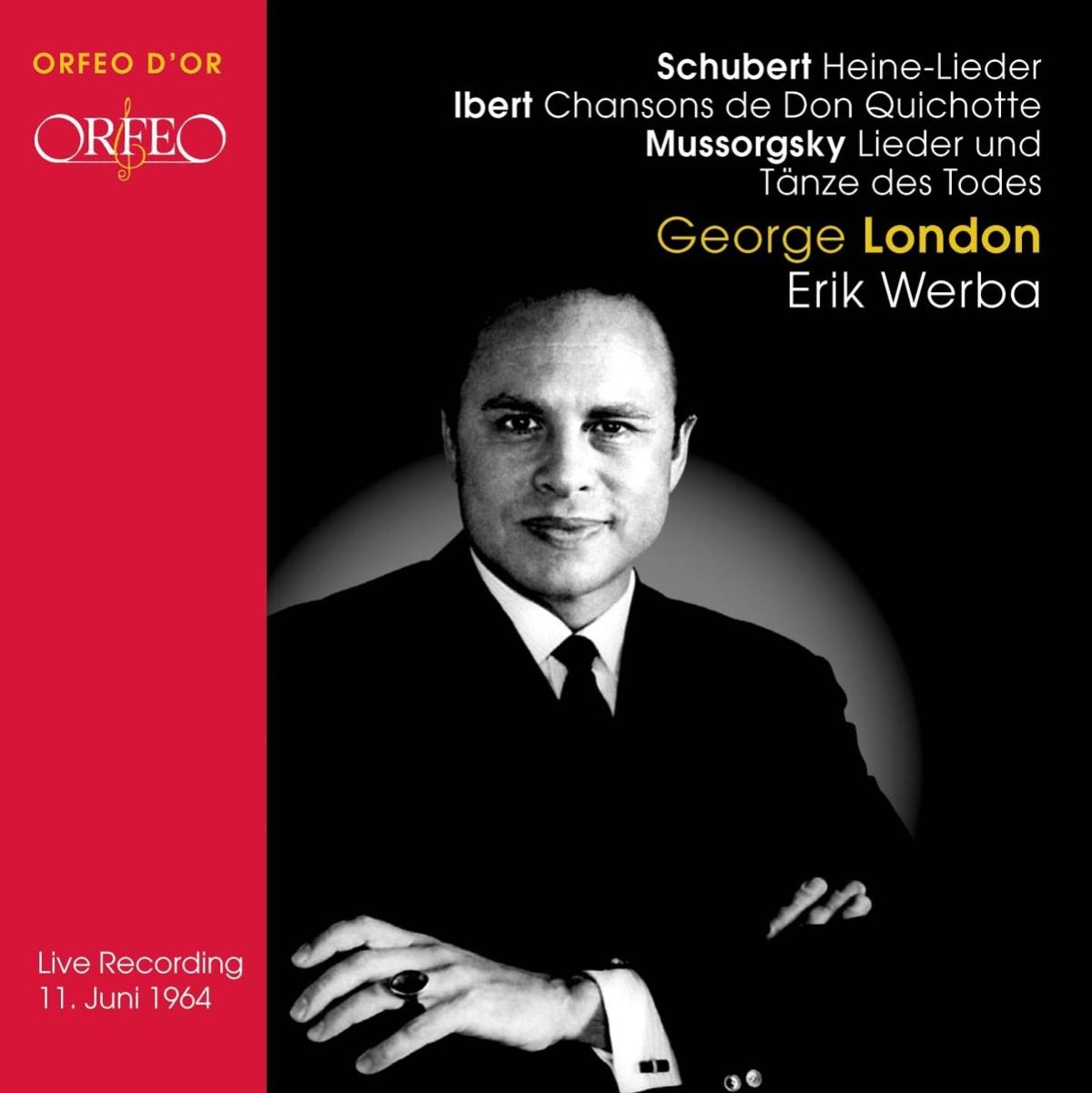 George London, Erik Werba - George London Singt Schubert, Ibert & Mussorgsky