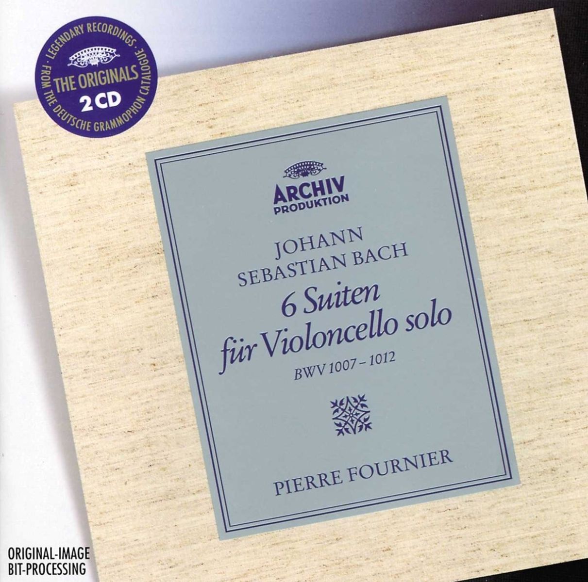 Afbeelding van Pierre Fournier - Bach: 6 Cello Suites Bwv 1007 - 1012