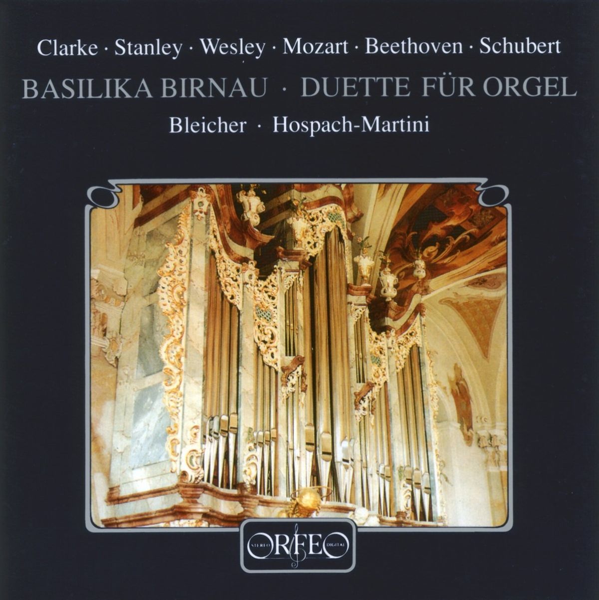 Afbeelding van Stefan Johannes Bleicher & Mario Hospach-Martini - Basilika Birnau | Duette Für Orgel