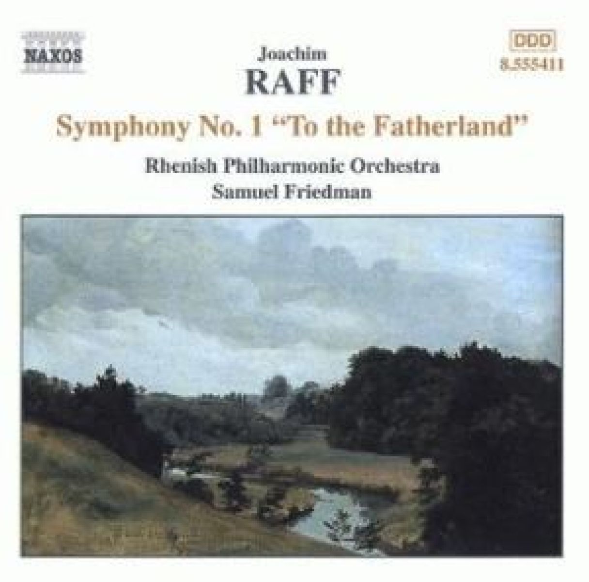 Afbeelding van Rhenish Philharmonic Orchestra, Samuel Friedman - Raff: Symphony No. 1 An Das Vaterland Op.96