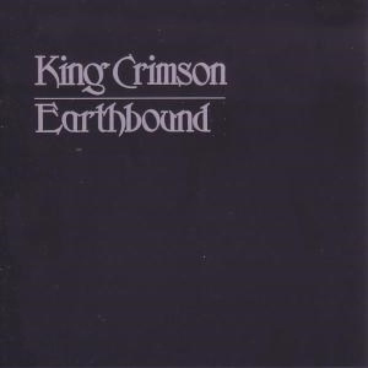 King Crimson - Earthbound