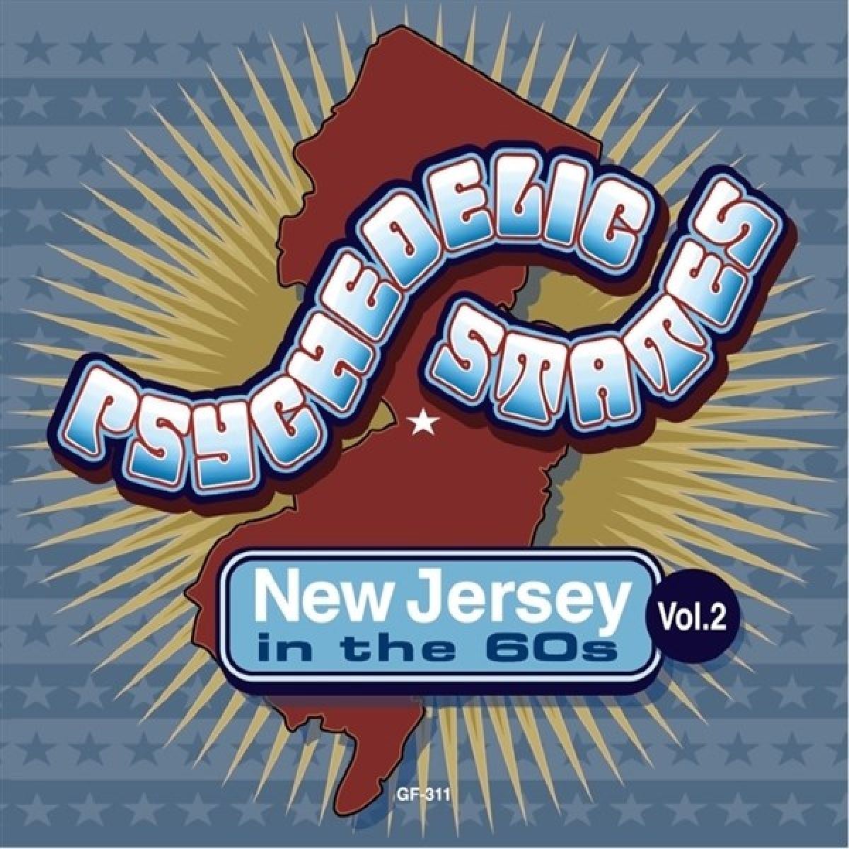 Afbeelding van Various Artists - Psychedelic States: New Jersey In The 60s Vol.2