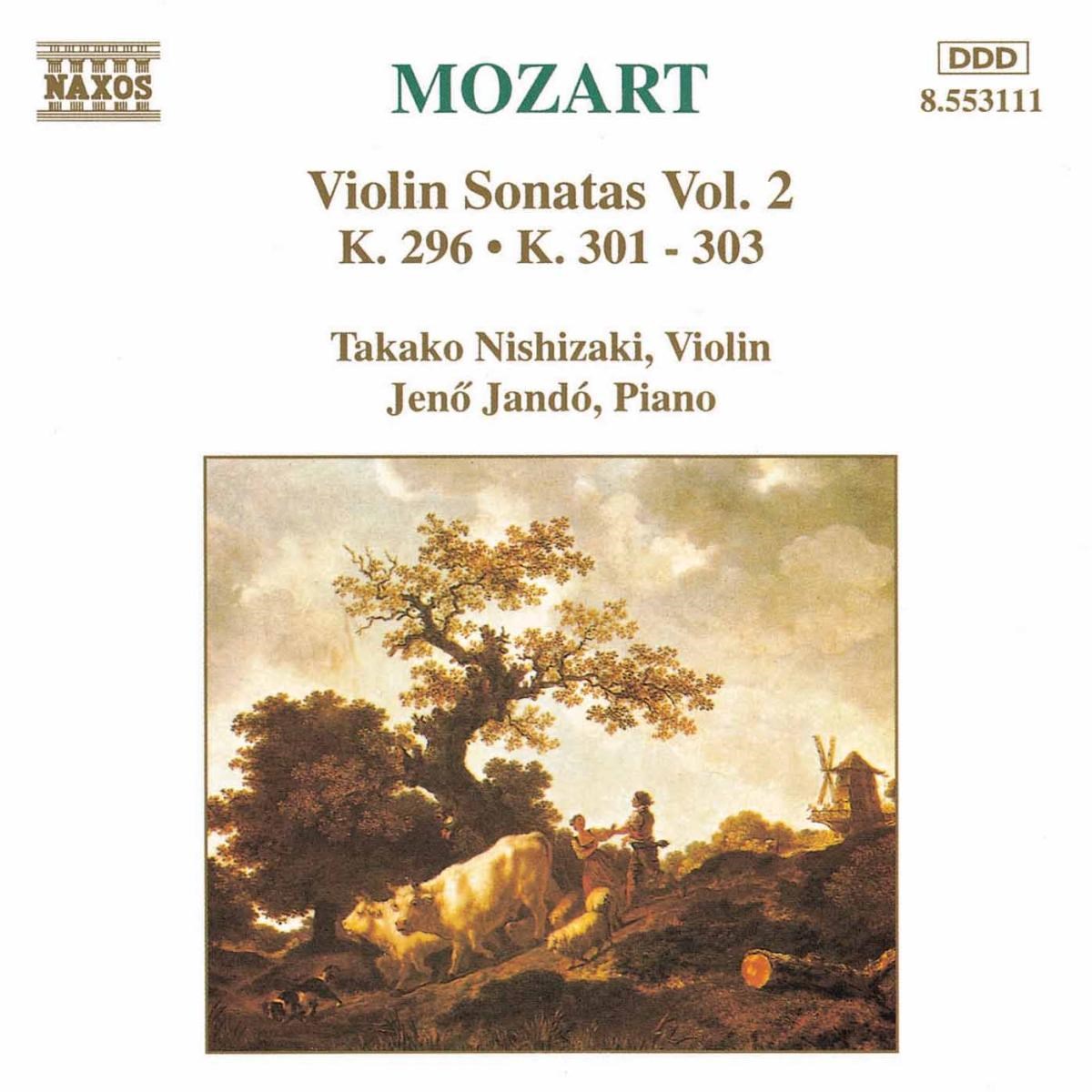 Afbeelding van Takako Nishizaki & Jeno Jandó - Mozart: Violin Sonatas 2