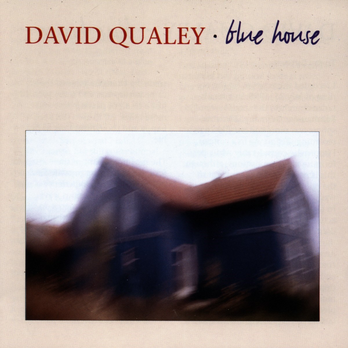 David Qualey - Blue House