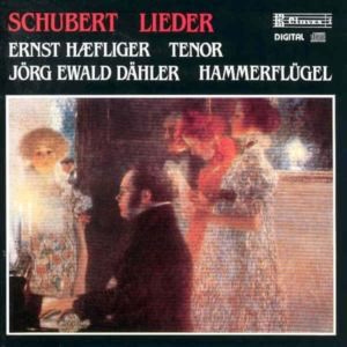 Afbeelding van Ernst Haefliger & Jörg Ewald Dähler - Schubert: 23 Ausgewählte Lieder
