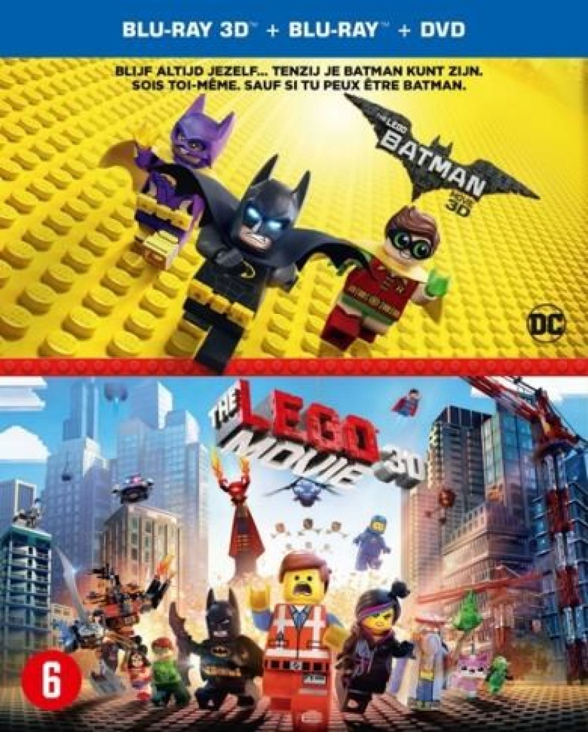 Afbeelding van Lego Batman Movie + Lego Movie 