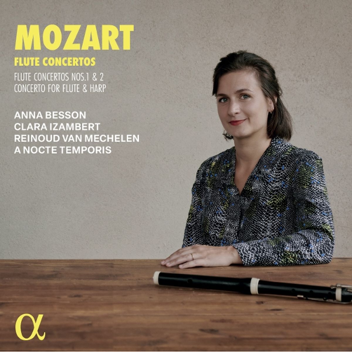 Anna Besson, Clara Izambert, Reinoud Van Mechelen, A Nocte Temporis - Mozart: Flute Concertos