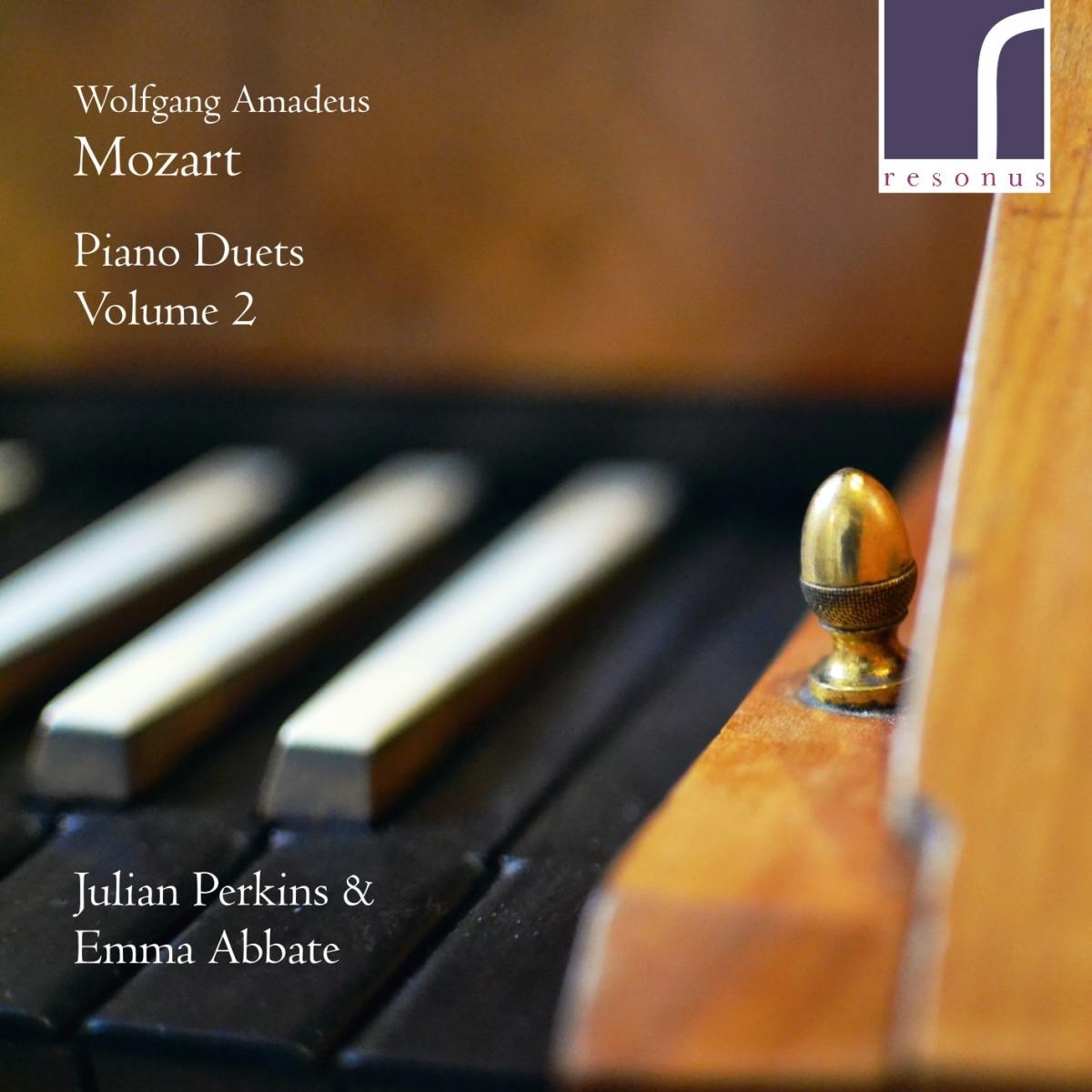 Afbeelding van Julian Perkins & Emma Abbate - Mozart: Piano Duets, Volume 2