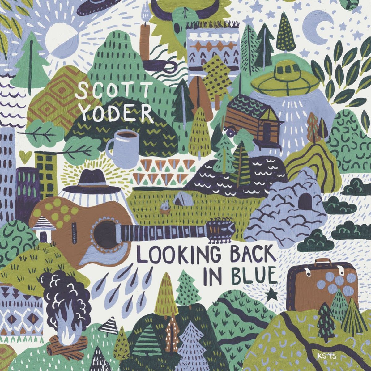 Afbeelding van Scott Yoder - Looking Back In Blue