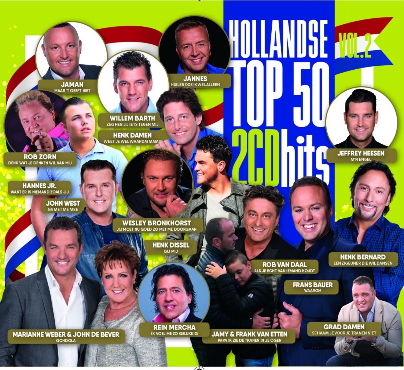 Afbeelding van Various Artists - Hollandse Hits Top 50 - Deel 2